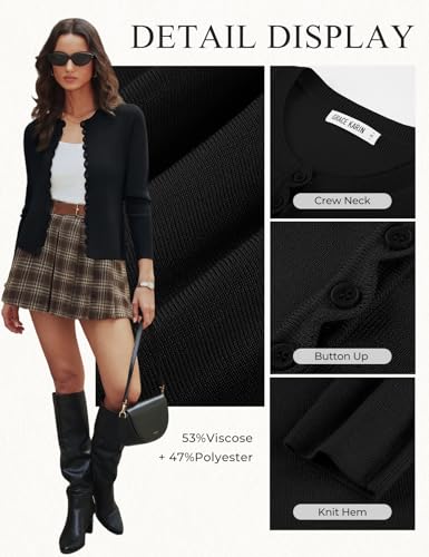 GRACE KARIN Womens Cropped Cardigan $13.99 at GK Dream via Amazon - image 5