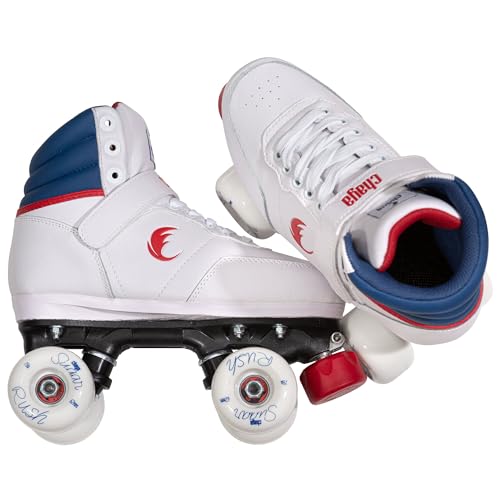 Chaya Jump 2.0 Retro Sneaker wrotki, białe + niebieskie (rozmiar: 40)