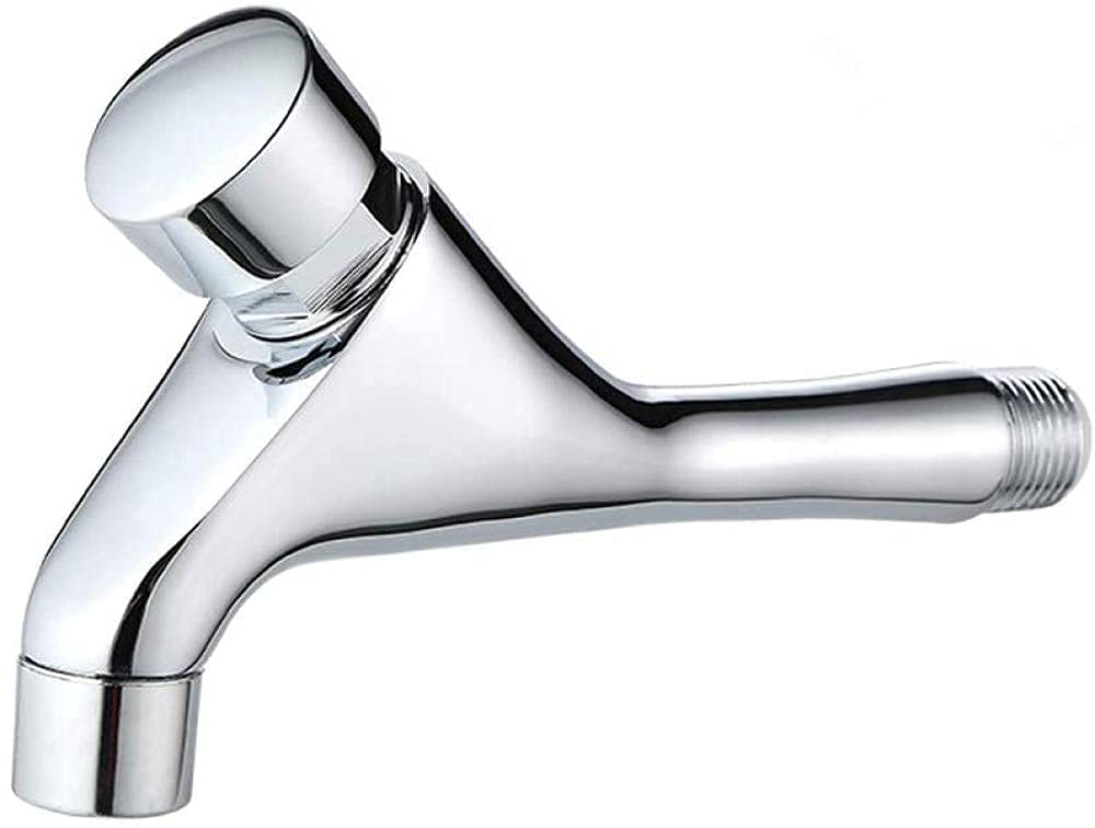 Robinet mural eau froide automatique en laiton pour éviter les oublis d'eau