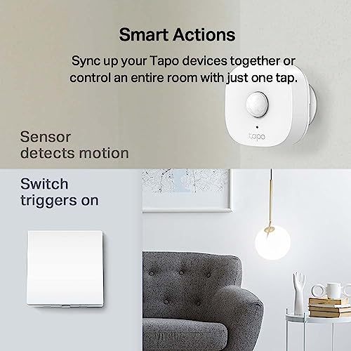 TP-Link Tapo S210 Smart Light Switch 1 Gang 1 Way, Remote and Voice Control,Away Mode,No Neutral Required,Battery included,Work with Alexa & Google home, Tapo Hub Required sold separately 8