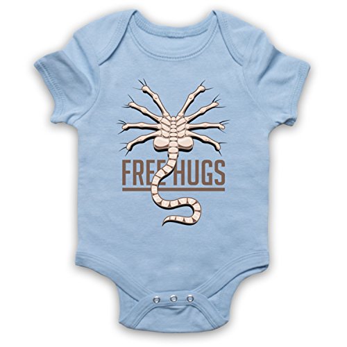 Facehugger barboteuse bébé originale en coton souple body humour cinéma