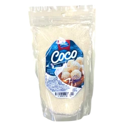 ATLAS COCONUT FINE 200g - �R�R�i�b�c�t�@�C�� - �R�R�i�b�c�t�@�C�� - coco fino - coconut finely - COM DUA SAY KHO BOT DUA (1pc)