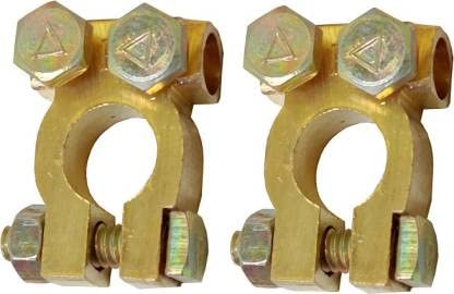 KADERA Brass battery Terminals Clamp Clips Connector (Made in India)