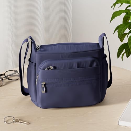 Image of NOTAG Crossbody Bag for Women Waterproof Shoulder Bag Messenger Bag Casual Nylon Purse Handbag