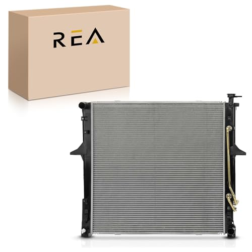Image of Engine Coolant Radiator Assembly with Transmission Oil Cooler Compatible with Kia Borrego 2009 2010 2011, 3.8L, Replace# CU13072