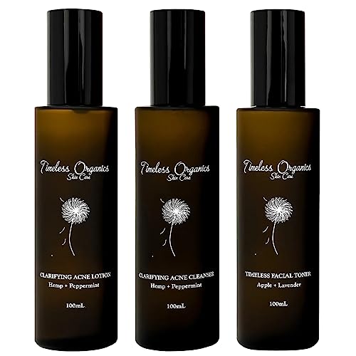 Timeless 3-Step Acne System - Skincare Kit, Organic Skin Car