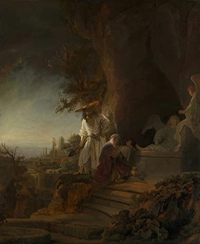 Impression sur Toile Le Christ apparaît à Marie-Madeleine