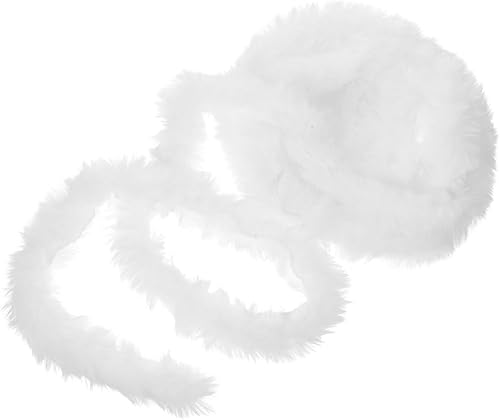 MAGICLULU 1 cinta ancha de piel sintética de Navidad para árbol de Navidad, tiras suaves y esponjosas para decoración de fiestas de bricolaje