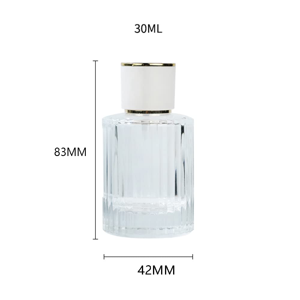Sub-butelkowanie perfum 30 ml szklane butelki zamienne do kosmetyków w sprayu duża pojemność pusta butelka (30 ml)