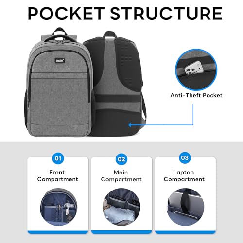 TANTOMI Anti-Theft USB Charging Backpack