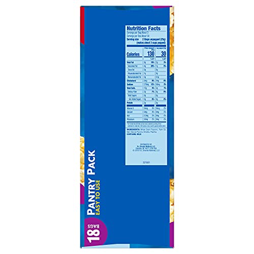 Image of Pop Secret Microwave Popcorn, Movie Theater Butter Flavor, 2 Boxes, 18 Bags Each,3 Ounce (Pack of 36)