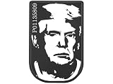 NDZ Performance Limited Edition Trump Magazine Base Plate for Gen 5 Glock 17 19 22 23 34 45 47 49, Anodized Aluminum Black Mag Plate, Glock Accessories - Trump Mugshot