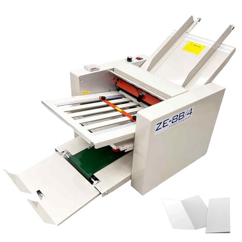 Electric Paper Folding Machine with Adjustable Speed
