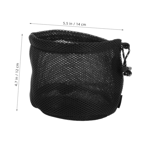 FOYTOKI Portable Camping Storage Bag Cutlery Organizer Mesh Bag for Camping Cookware Picnic Gear