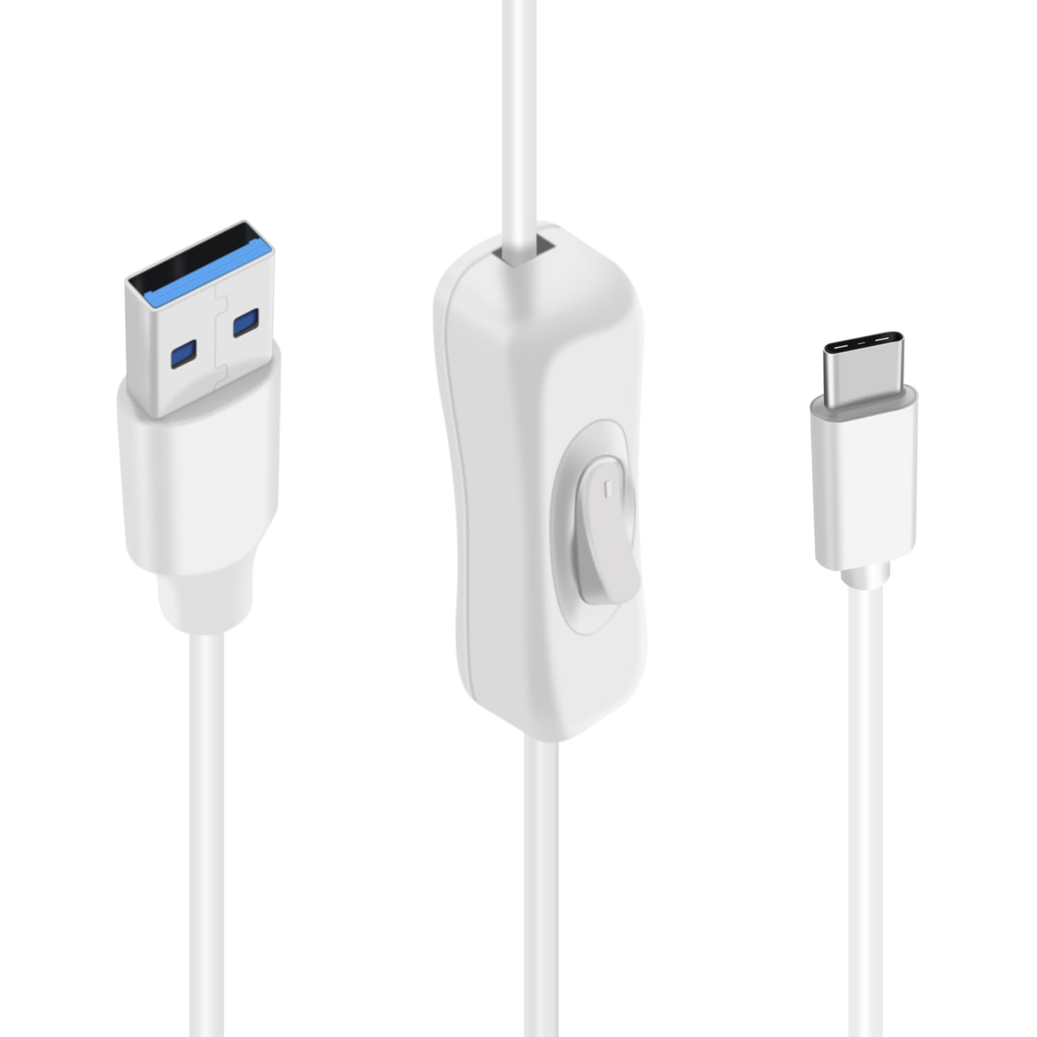 HuaLiSiJi Câble USB de type A vers C avec interrupteur 10 Gbit/s Interface plaquée or HuaLiSiJi Câble USB de type A vers C avec interrupteur 10 Gbit/s Interface plaquée or