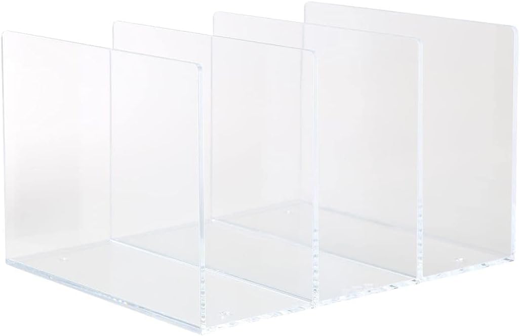 無印良品 アクリル仕切りスタンド 3仕切り・約26.8×21×16cm 82998214