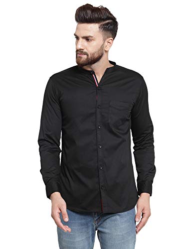Image of Ben Martin Men's Cotton Solid Regular Fit Casual Shirt-(Bm-Chn-Sht)