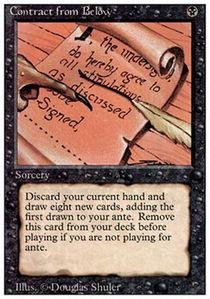 Amazon.co.jp: Magic: the Gathering - Contract from Below - Revised