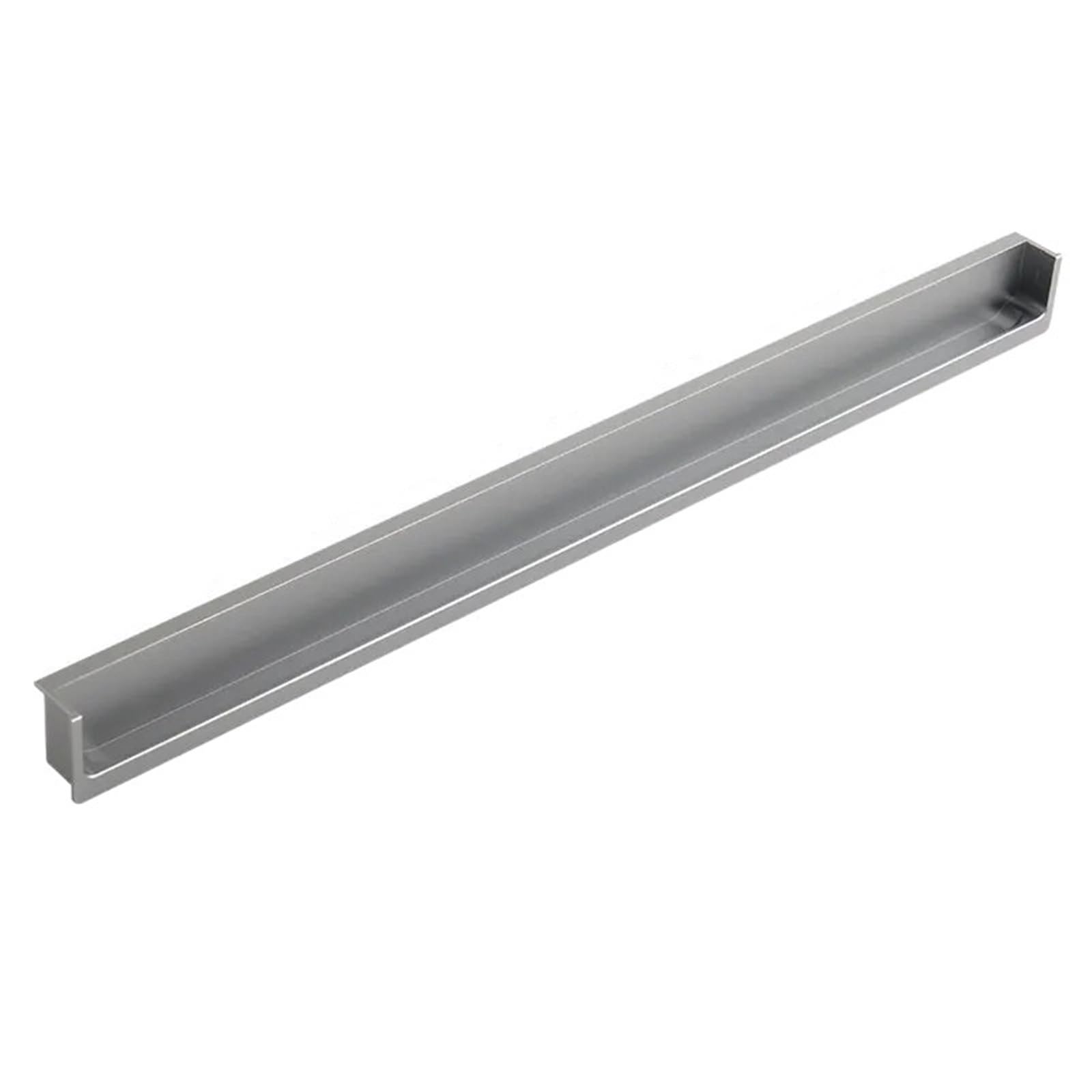 Rgoemhj One Color Concealed Pulls White Wardrobe Doors Handles Black Cabinets Drawers Recessed Finger Embedded Hidden For Doors