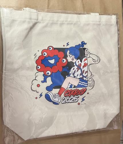 ミャクミャク サンレモ expo 限定 コラボTシャツ Mサイズ/トートバック 人気新品入荷 大阪関西万博 サンレモ M グレー Tシャツ コラボ