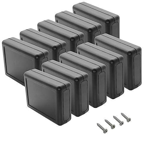Boîte de jonction plastique LeMotech noire pour organiser vos modules de domotique maison