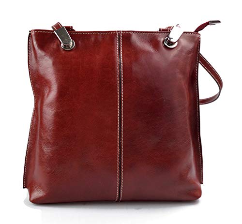 Sac à main en cuir véritable fabriqué en Italie, l'élégance jaune au quotidien