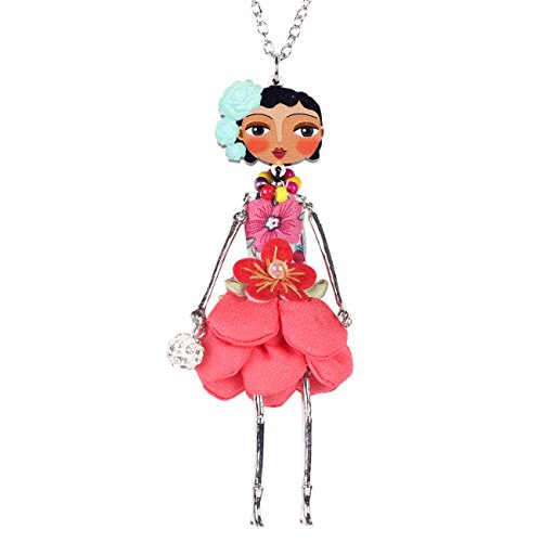 Collier poupée de Paris parfait pour sublimer vos tenues décontractées chic