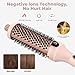 IUIBeauty Thermal Brush, Blowout Brush for Hair – Straightens, Volumizes & Curls with Negative Ion Technology, Digital Display, Pink