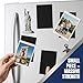 Flexible Magnets Self Adhesive Magnetic Sheets - Make Anything a Magnet - Magnetic Adhesive Sheets -Premium Quality Peel and Stick Magnets 20 mil (Pack of 100, 4