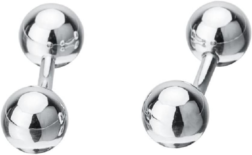 ボールカフスボタン ​​メンズ・レディースシャツアクセサリー カフスボタン ​​カフスネイル(B)