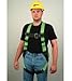 Miller HP 650T Green Small/Medium Vest-Style Back Padding Body Harness - Polyester Webbing - 612230-11264 [PRICE is per EACH]