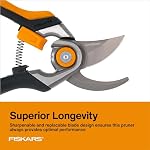 Fiskars Forged Pruner with Replaceable Blade