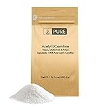 Pure ALCAR Acetyl L-Carnitine Powder (1 lb) Gluten-Free & Vegan, Improve Memory & Energy, Eco-Friendly Packaging*