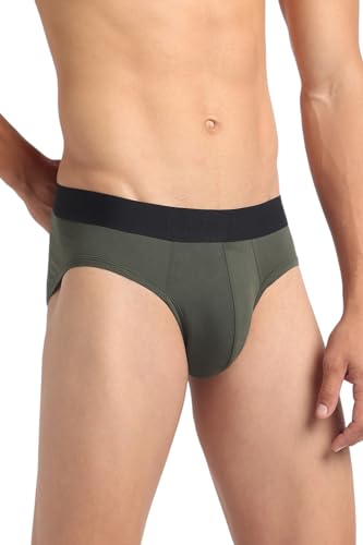 Image of Cresmo Men's|Anti-Microbial Luxury Micro Modal Underwear Breathable Ultra Soft Comfort Lightweight Brief|Pack of 2 |
