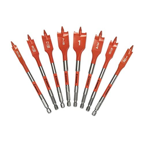 Crescent - Conjunto de 8 Brocas de Ponta de Parafuso, 15 cm