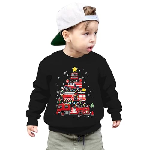 Weihnachtspullover Jungen Langarm' Weihnachts Sweatshirt Kinder Fun,...