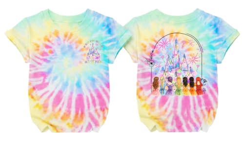 Image of Magical Shirt for Girls Magic Kingdom Graphic Tshirt | Cute Family Vacation Kids Short Sleeve Tops
