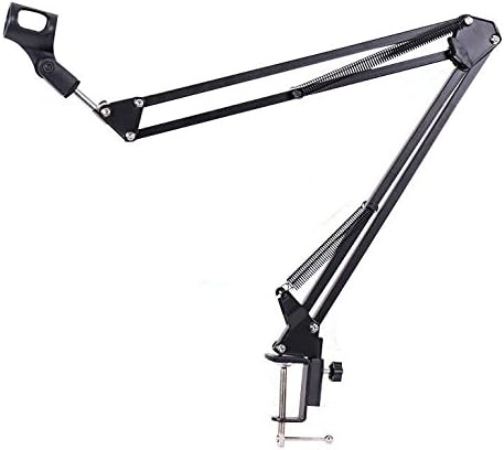 Uigos Microphone Suspension Boom Scissor Arm Stand