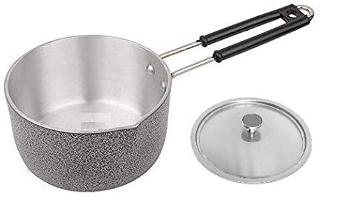 Bartan Star Aluminum Saucepan,Tea pan with Lid -1000ml