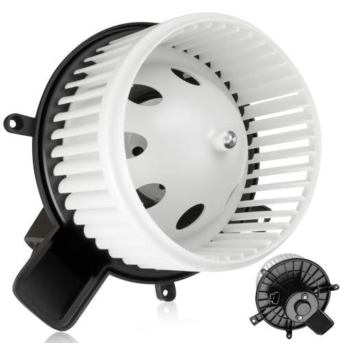 Image of 68029719AB HVAC Heater Blower Motor Compatible with Jeep, for Dodge, for Chrysler Vehicles: Grand Cherokee, Durango 2011-2021, Grand Caravan 2008-2020, Town & Country 2008-2016, Front Side
