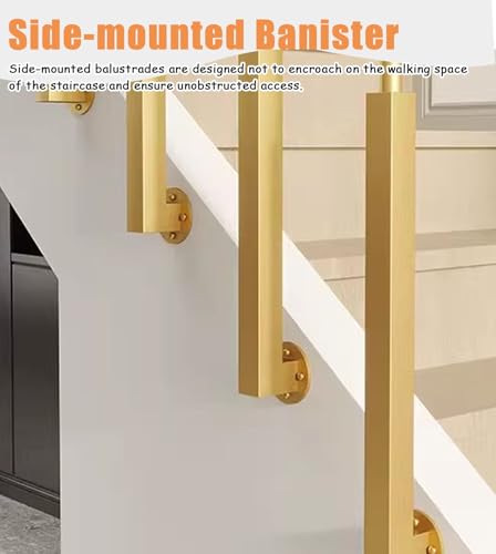 Tuyau de rampe d'escalier durable Oracra pour maison à étage