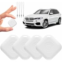 4-Pack Mini GPS Vehicle Tracker Device w/ 4 Lanyards
