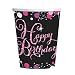 Produktbild Amscan 9900573 - Becher Sparkling Celebrations, 8 Stück, 266 ml, Happy Birthday, Geburtstag, Pappbecher, Einweigbecher