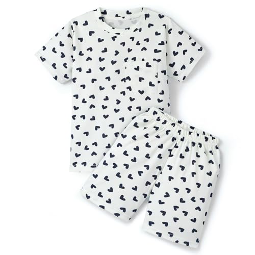 Image of Pure Cotton Half Sleeves Printed T-Shirt & Shorts Set Set | Shorts Set for Kids | Clothing Set for Kids | Summer Set for Kids | Kids Nightwear Multicolor and Sizes