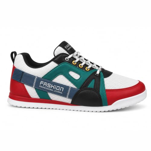 Image of layasa Men's Next-Gen Chunky Sneakers | Stylish Lace-Up Casual Shoes | Contemporary Streetwear & Everyday Fashion Footwear