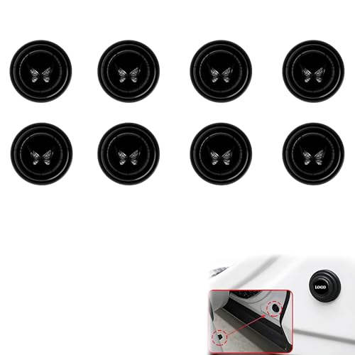 Image of 8Pcs Car Shock Absorber Protector Rubber Guard Pads for Shock Absorption Compatible for Scorpio, XUV 300 /400 / 500 /700 / 3XO / 7XO, Bolero, Marazzo, KUV 100, Xylo, XES 9S, BE6, BE9