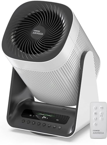 Image of Coway Airmega AIM (AP-0623B) Air Purifier For Home, Cleans Upto 355 Sq.Ft, Longest Filter Life 8500Hrs (Approx. 1.5-2 Yrs), Kills Virus & PM 0.01 With 99.999% Efficiency, 7Yrs Motor Warranty, White