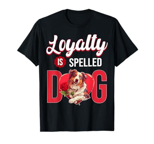 Border Collie Mamá Mamá Papá Lealtad Se Deletrea Perro San Valentín Camiseta