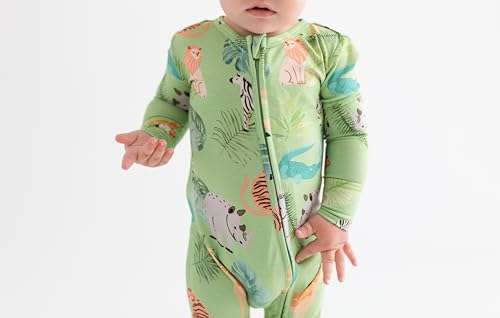 Image of Posh Peanut Convertible Baby Sleepers - Footless Baby Pajamas with 2 Way Zipper for Easy Diaper Changes