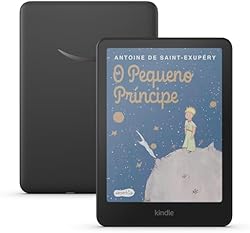 Apresentamos o Kindle Colorsoft (16 GB) - Com tela colorida e temperatura de luz ajustável - Cor Preta